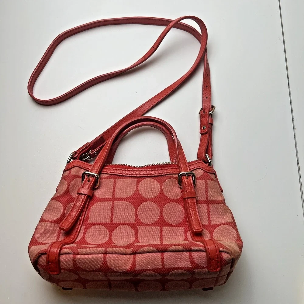 Kate Spade Micro-Opus Mulberry Street Noel Paprika Bag